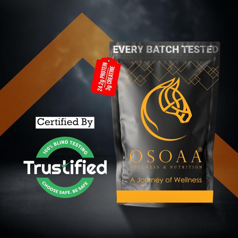 Osoaa Impact Whey Protein Double Rich Chocolate Sample Pack | Isolate & Concentrate | 24g Protein & 3g Creatine | with 5X Digestive Enzymes for...