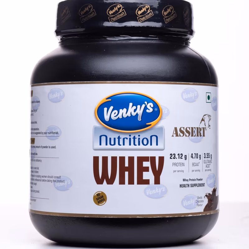Venkys's Whey Protein Concentrate 1kg Swiss Chocolate
